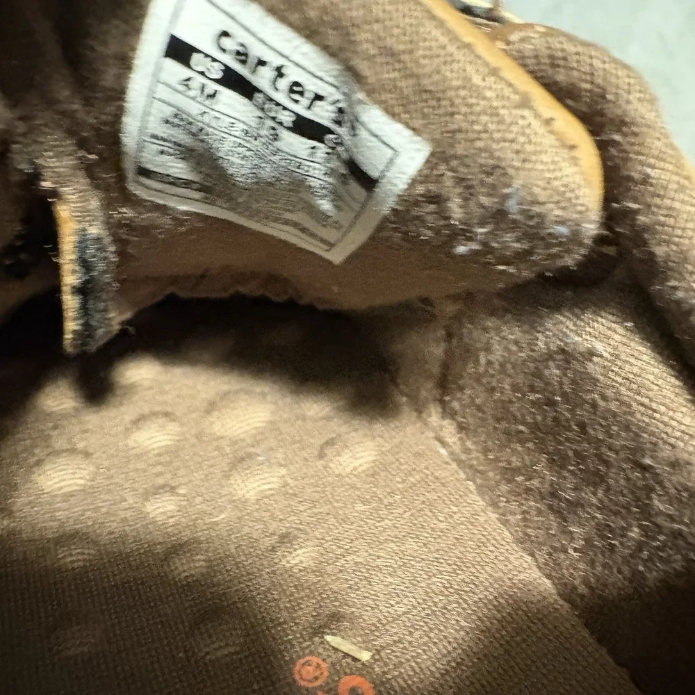 Carter's Brown Toddler Shoes Size 4M